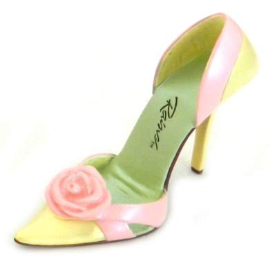 Steadfast Rose Collectible Miniature Shoe - Just the Right Shoe by Raine