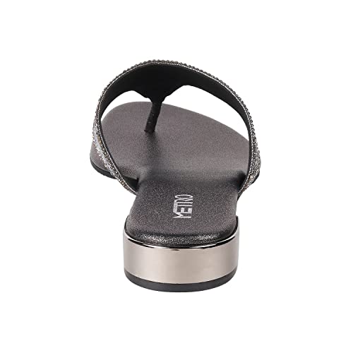 Metro Women Flat Ethnic Slip-on