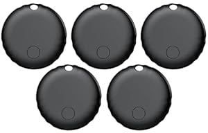 Luckice F10 Air Tag 5er-Pack Schwarz