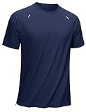 [MAGCOMSEN] tシャツ メンズ 半袖 スポーツウェア 吸汗速乾 テニスウェア ランニング ドライtシャツ トレーニング 運動 野球 筋トレ 登山 ロイヤルブルー L