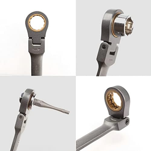 VIGAN Multifunctional Ratcheting Socket Wrench Set Box End Wrench Metric With Adapter Socket Screwdriver Wrench Kit Garden Tool