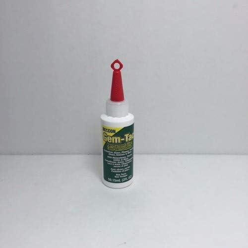 Gem-Tac 59 ml Small Plastic Bottle with Nozzle,Transparent
