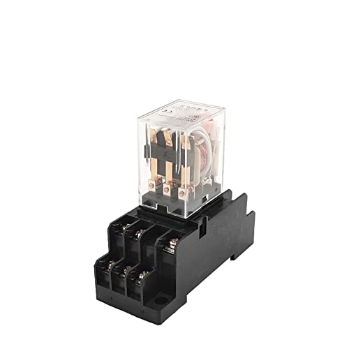 Interruptor de relé MY3NJ miniatura con bobina AC 36V y base LED de alta precisión