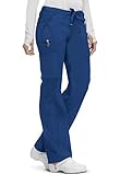 Code Happy Bliss w/Certainty Women Scrubs Pant Low Rise Straight Leg Drawstring Plus Size 46000AB,...