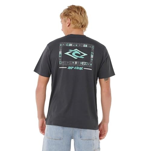 T-shirt Rip Curl Legacy XS haut manches courtes homme coton léger - 2