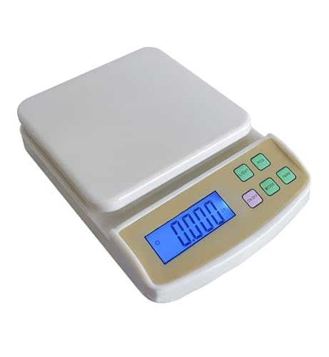 Image of GRAMTECHNOLOGY 10kg Digital Scale Weight Machine for Kitchen Food,Cooking, Weighing Scale for Health Fitness, Home Baking, Balance Diet 0012