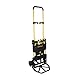 STANLEY 2-in-1 klappbare Sackkarre & Transportwagen, Tragkraft 70/137 kg, SXWTD-FT585, Plattformwagen, Paketwagen, Abmessungen Plattform 134 x 44cm, Abmessungen Aluminiumplatte 39 x 29cm