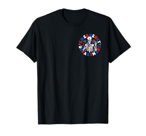 ER Nurse USA American Flag Emergency Department 4th of July T-Shirt