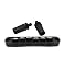 Guyker Guitar Tune-O-Matic Roller Saddle Bridge Replacement Part Compatible with Gibson Les Paul LP SG Style 6 String ElectricÂ Guitar - GM005, Black