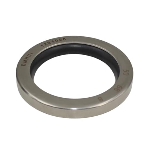 Shaft Seals Oil Seal 50 x 68 x 8 mm B2PT PTFE Single Lip, Stainless Steel High-Pressure Hydraulic Seals, for Industrial Pumps, Screw Air Compressor Rotary Shaft 50-68-8/151