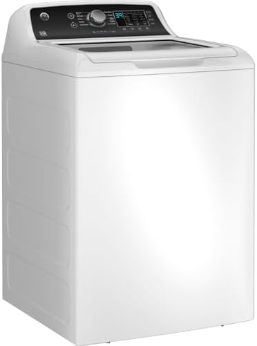 GE - 4.5 Cu. Ft. Top Load Washer with Water Level Control, Deep Fill, Quick Wash, and Glass Lid - Thumbnail 5
