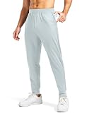 Blouty Men's Joggers Pants with Zipper Pockets Stretch Workout Athletic Sweatpants Gym Golf Joggers...