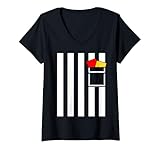 Schiedsrichter Kostüm Fußball rote gelbe Karte