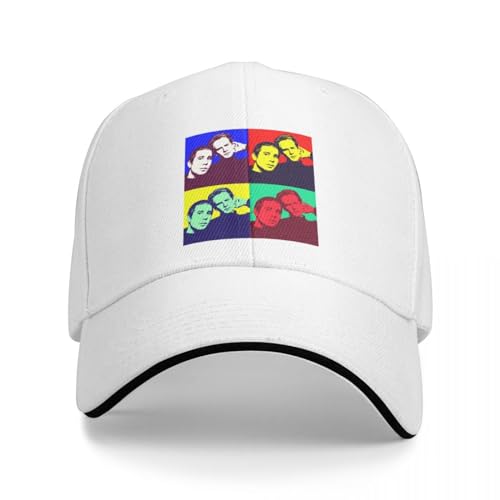 Photo de Casquette de Baseball Simon et Garfunkel Pop Art Casquette de Baseball Streetwear Snap Back Hat Chapeau de Soleil pour Enfants Chapeau de Plage Chapeaux de Camionneur pour Hommes Femmes