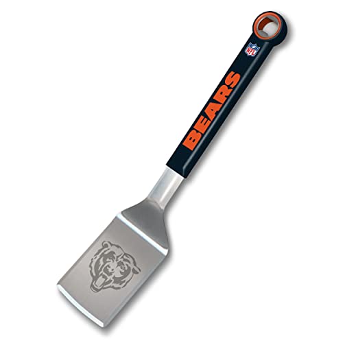 YouTheFan NFL Chicago Bears Stainless Steel BBQ Spatula with Bottle Opener