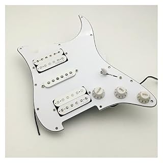 Guitar Humbucker Pickup Hsh Style Appliquer sur Stratocas PickGuard Convient À Gibson Pickguard Guitare chargé - Les Beatles, Paul McCartney, John Lennon, RIngo Starr, George Harrison Guitar Humbucker Pickup Hsh Style Appliquer sur Stratocas PickGuard Convient À Gibson Pickguard Guitare chargé – Image 4