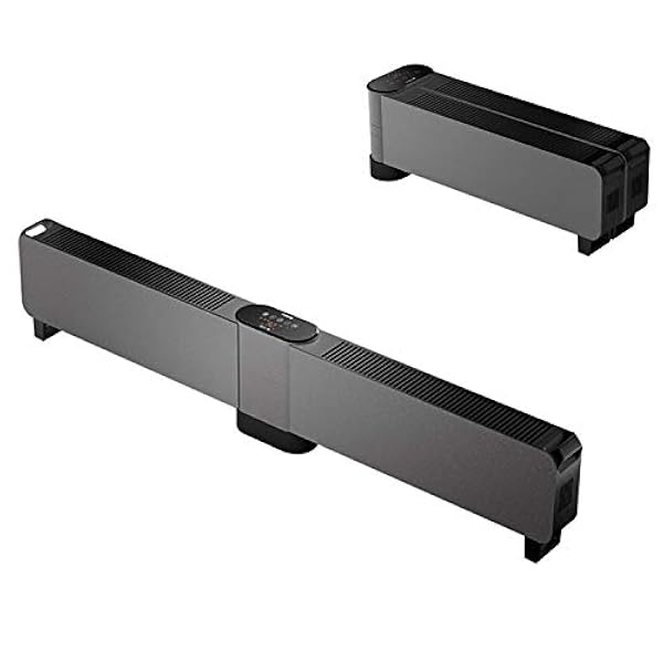 Riscaldatore Battiscopa elettrico Convettore Riscaldatore App per telefono cellulare Manipolazione Termostato Timer digitale Per casa/giardino d'inverno