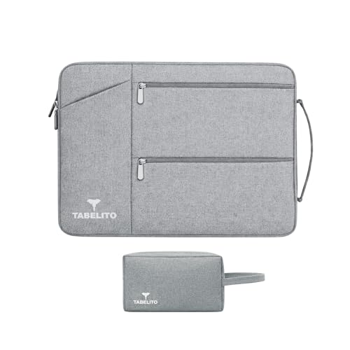Image of Tabelito Hybrid 15.6 inch Laptop Bag Sleeve Cover with Box for 15.6 inch HP /Dell /Accer /Apple /Asus /Lenovo /Ultrabook /Razer Etc.-Grey 15.6 INCH