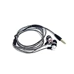 LXJLXD In Ear Headphones with Noise Canceling Mic Sweat Resistant Design for Gaming Universally 3.5mm Port Noise-Canceling In-Ear Headphones