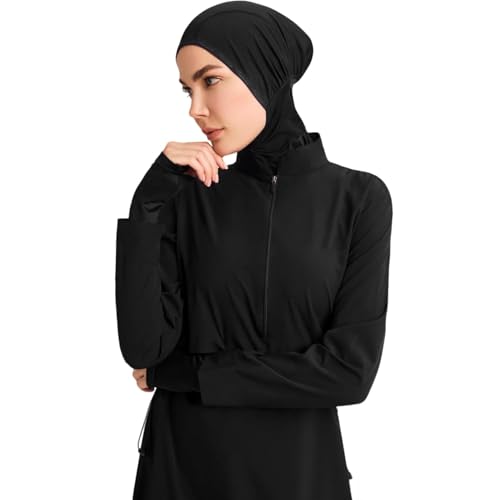 Muslim Sportswear, Women Swimsuit Muslim Swimsuit Islamic Sportswear Set Muslim Tracksuit Yoga Clothes (UAE/KSA, Alpha, XL, Regular, Regular)