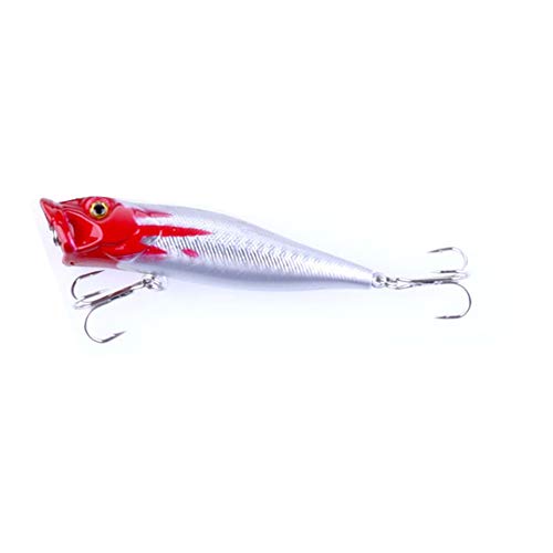 Iscas Artificiais Popper Superfície 9cm 12g com 5un