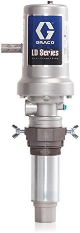 Graco 24G576 LD Series Air-Powered 3:1 Universal Oil Pump with Bung Adapter, Black/Grey