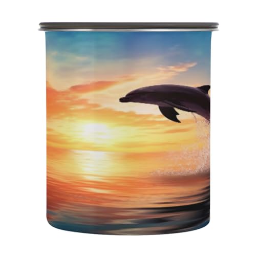 Contenedor de café hermético ATTX 900ml acero inoxidable