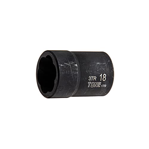 3TR-08~19 Series TONE 3/8" Drive Tornado Sockets (3TR-18)