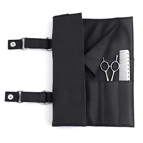 Honey Joy Bolsa de Tesoura de Salão com 14 Bolsos, Suporte para Tesouras de Cabeleireiro, Tesouras d