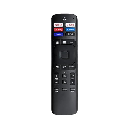 Image of Compatible with Hisense Tv Remote Control for Smart Android 4K LED UHD Tv and Replacement for Original Erf3r69h Model Remotes Control - Non Voice Command No Google Assistance