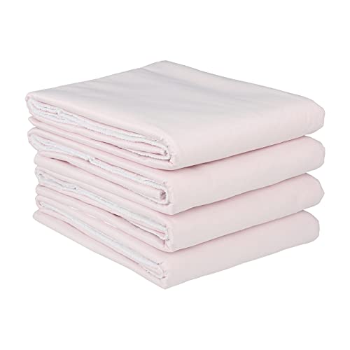 Heavy Absorbency Washable Underpads, Pack Of 4 Large Bed Pads, 34" X 36", For Use As Incontinence Bed Pads, Reusable Pet Pads, Great For Dogs, Cats, Bunny & Seniors, Made In The Usa #TOP1