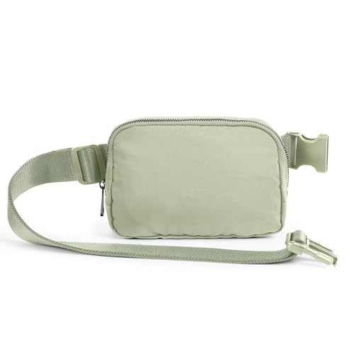 Image of ODODOS Unisex Mini Belt Bag with Adjustable Strap Small Fanny Pack for Workout Running Traveling Hiking, Desert Sage