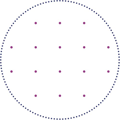 Clairefontaine 79543C Heft AgeBag (DIN A5, 96 Blatt, Dot, Leinendesign, 1 Stück) braun