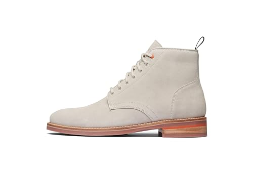 SWIMS Oslo Men's Waterproof Boot, Italian Leather & Suede, Salt-Resistant, Rubber Lugged Outsole