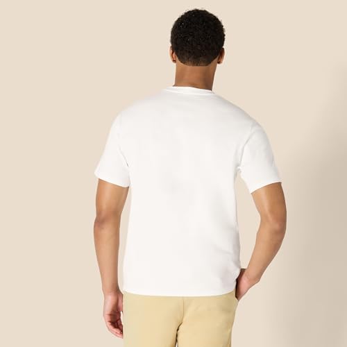 Amazon Essentials Men's Relaxed-Fit Heavyweight Cotton Pocket T-Shirt2