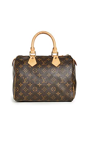 Louis Vuitton Women's Pre-Loved Speedy 25 Handbag Monogram, Brown, One