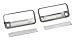 Paramount Restyling 64-0100 Door Handle Cover with Passenger Key Hole - Set of 2