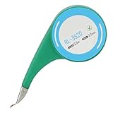 Entlötlitze für Elektronik-Reparatur, 2 m Länge, mit Edelstahl-Mund, Anti-Hitze-Entlötwerkzeug für 1,5–3,5 mm Breite, Lötzinn grün