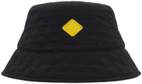 J Lindeberg Womens Quilted Golf Bucket Hat - Black OS, Black, One Size