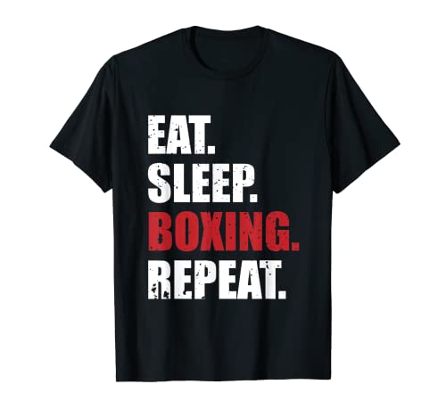 Come Sleep Boxing Repetir Camiseta