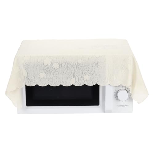 Housse anti-poussière en dentelle imprimée campanule taille 90x90 cm