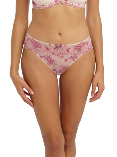 Freya Women's Offbeat Decadence Classic Brief Bikini Style Underwear, Vintage Rose, M