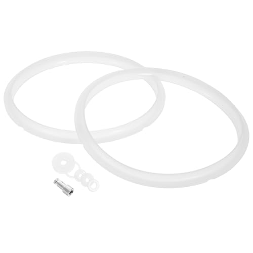 NUOBESTY Anillos de Goma Reutilizables y Juntas de Sellado para Olla de Presión Eléctrica Resistentes Altas Temperaturas y Ácidos Accesorios Duraderos para Cocina Segura