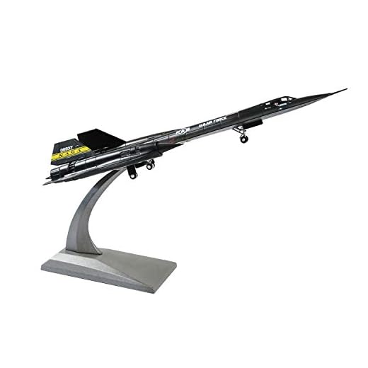 1/144 SR71 Blackbird High-altitude Reconnaissance Aircraft Metal Fighter Military Model Diecast Plane Model for Collection or Gift