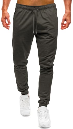 La mejor comparación de Talla 28 Hombre los 5 más buscados. 50 SHENDY Vendy Pantalones Jogger Pants Deportivos Comodos para Hombre con Bolsillo y Cordones Gris Oxford Chico