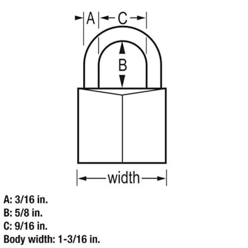 Master Lock Black Outdoor Key Lock, Standard Weather Resistant Padlock with Cover, Keyed Alike Padlocks for Lockers, Fences, Sheds, or Other Equipment, 2 Pack, 131T
