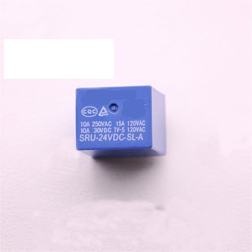 Relé SRU-24V-SL-A DIP4 T70 de 15A para circuitos impresos en pack de 5 unidades