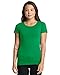 Next Level Apparel Women's Crewneck Short Sleeve T-Shirt, 2XL, KELLY GREEN