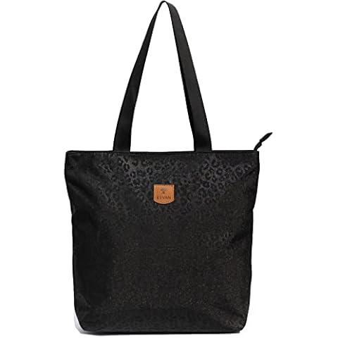 ESVAN Floral Tote Bag for Travel Cover