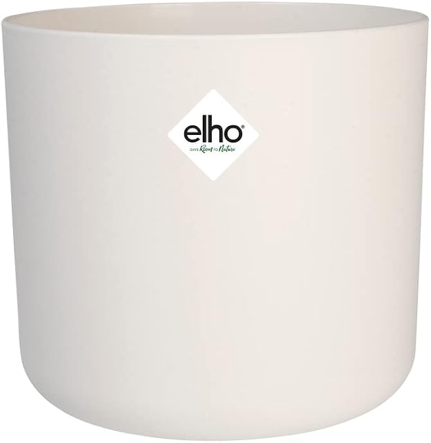 Elho B.for Soft Round 25 - Flowerpot - White - Indoor - Ø 24.9 x H 23.3 cm